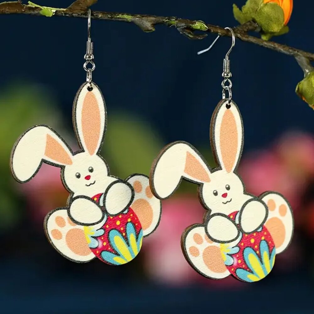 EASTER BUNNY EARRINGS